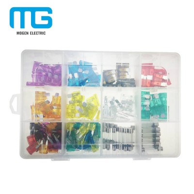 228pcs Wire Terminal Kit Blade Auto Automotive Fuse Kit