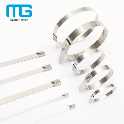 4.6*300 Stainless Steel Stainless Steel Self Locking Zip Tie